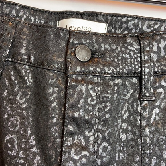 Level 99 Jolie Glossy Panther Utility Pants Jogger - Picture 3 of 8